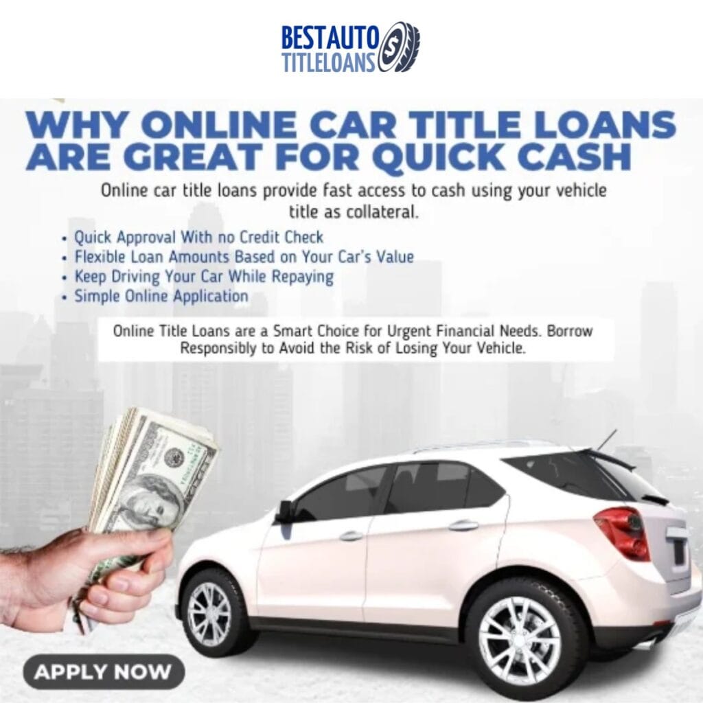 Why Online Car Title Loans